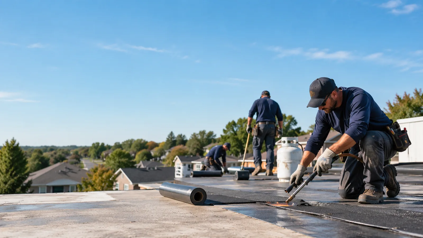 Flat Roof Leak Repair providers in Middle Point, OH